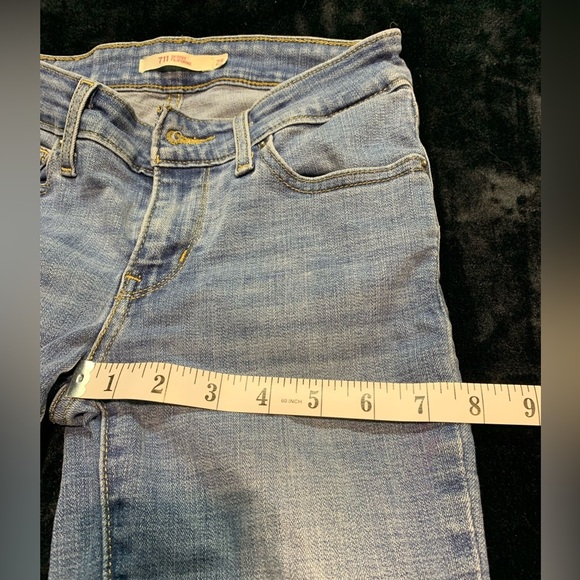 Levi’s 711 Skinny Jeans Women’s Size 25 Light Wash - Picture 11 of 15